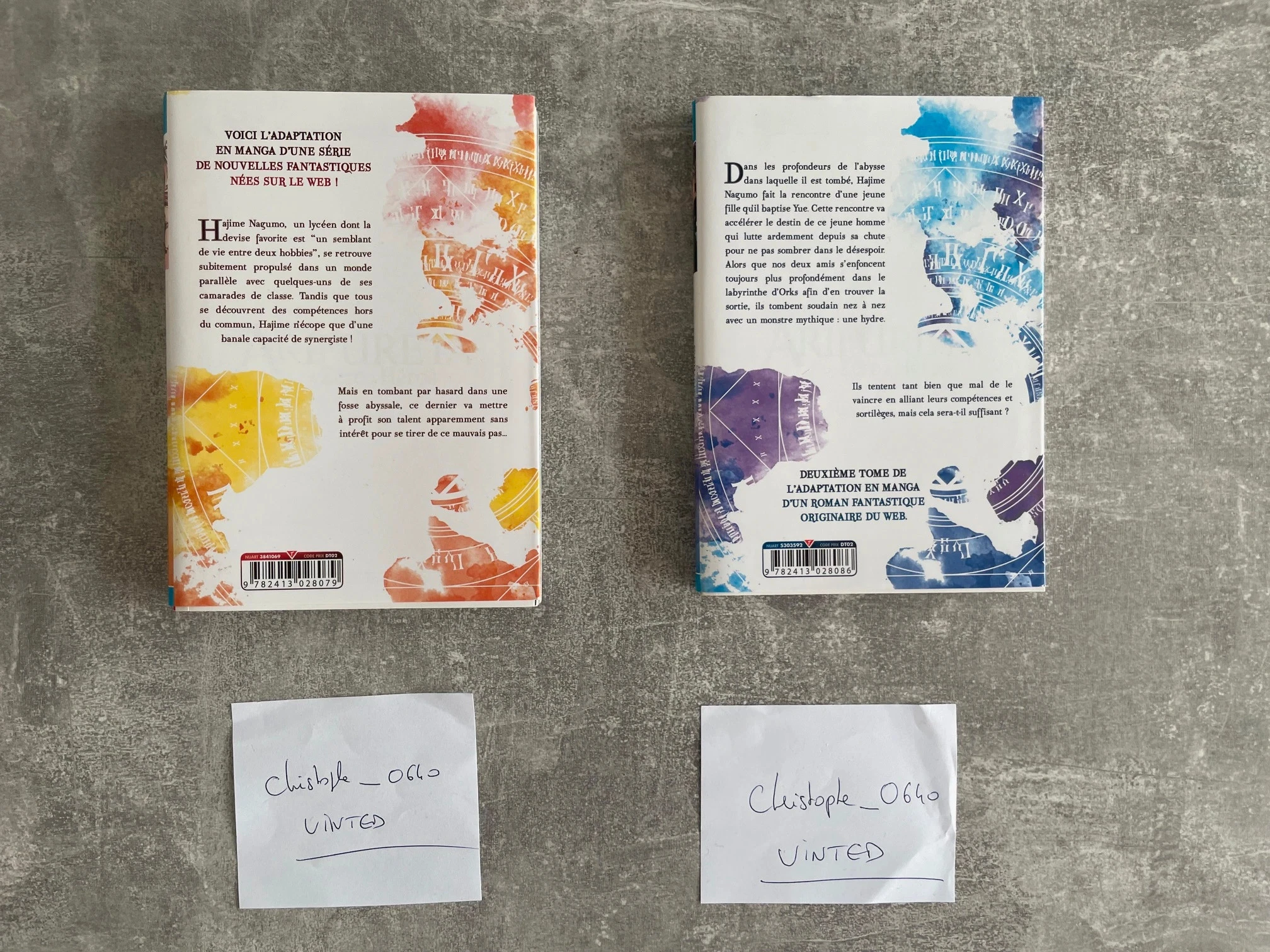 Lote de 2 mangas Arifureta, de zero a herói, volumes 1 e 2 em versão francesa. – photo 2